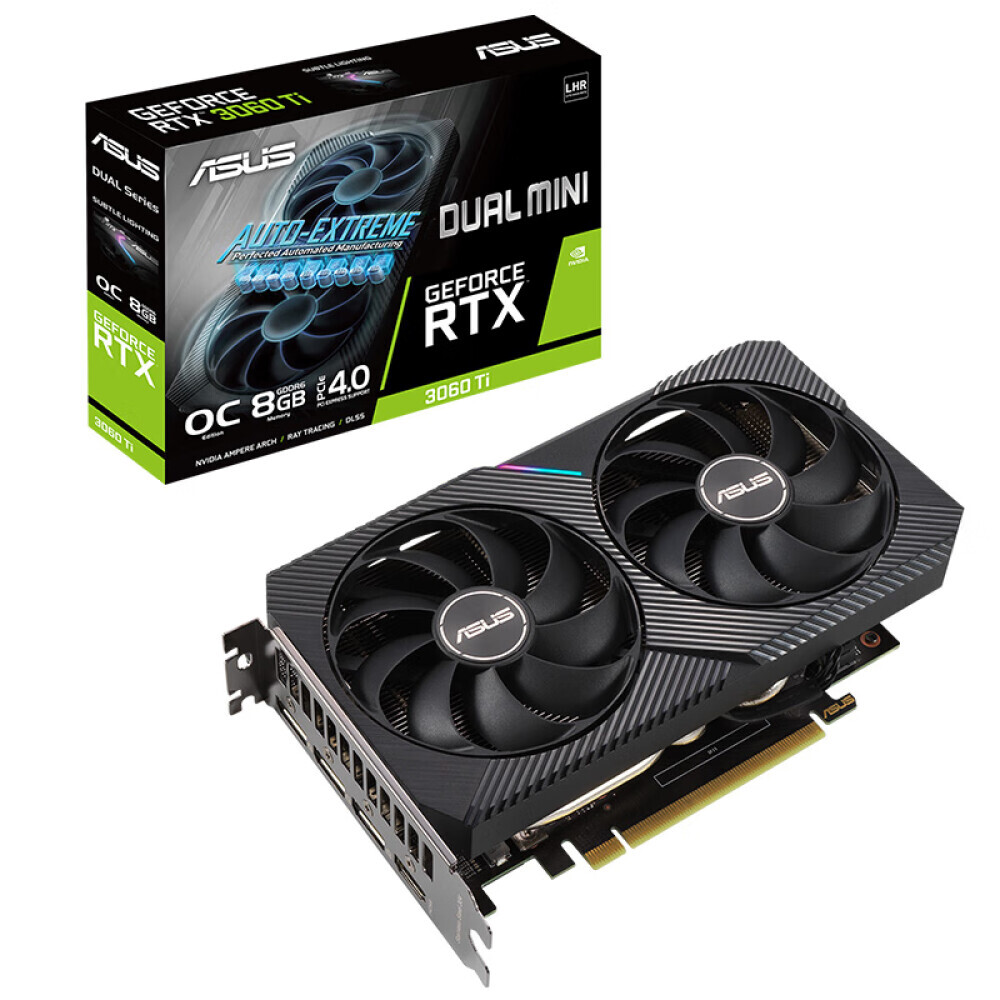 

Видеокарта Asus DUAL RTX 3060 Ti GDDR6 8GB V2