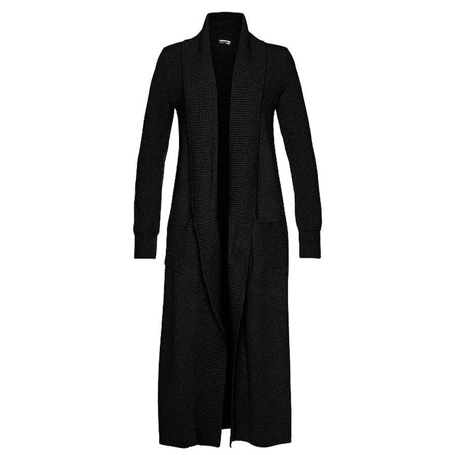 

Кардиган Lascana Long Knit, черный