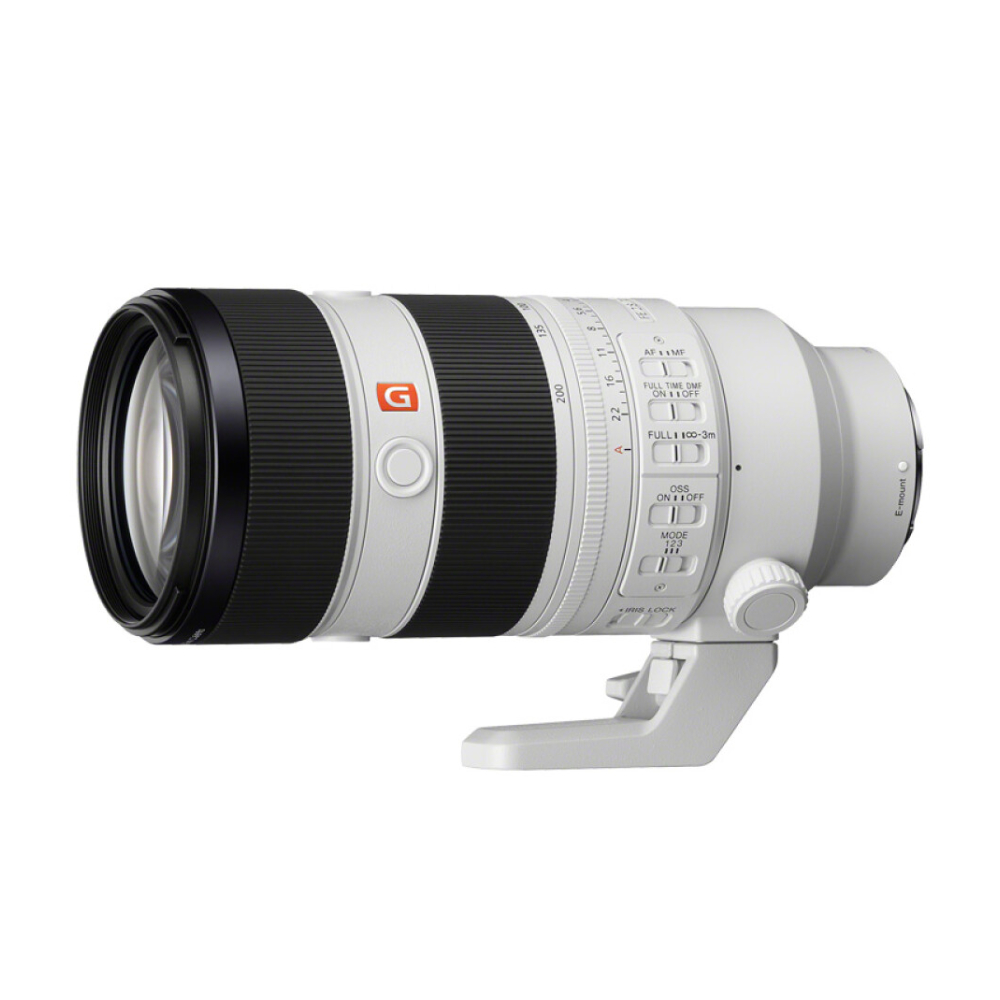 Объектив Sony FE 70-200mm F2.8 GM OSS II, SEL70200GM2, белый/черный haoge lens collar replacement foot for sony fe 400mm f2 8 gm oss sel400f28gm fe 600mm f4 gm oss sel600f40gm lens