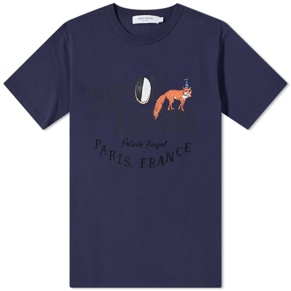 

Футболка Maison Kitsune by Olympia Le-Tan Palais Royal Cookie Tee