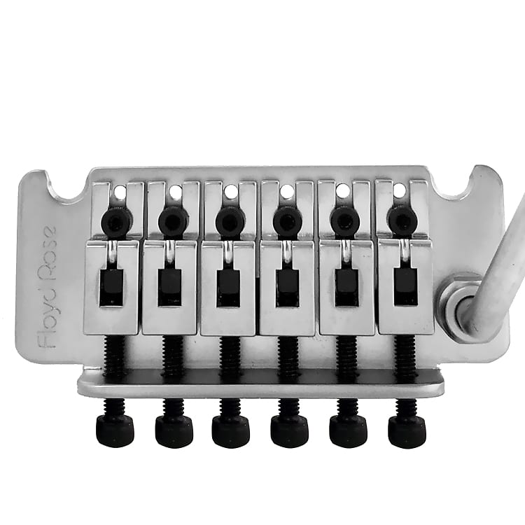 Аутентичная система тремоло Floyd Rose Non-Fine Tuner - Satin Chrome korg pitchblack pb x mini pedal tuner