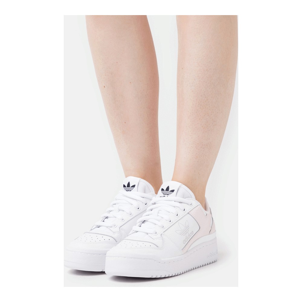 Кроссовки Adidas Originals Forum Bold, footwear white/almost pink кроссовки adidas originals superstar her vegan footwear white bliss lilac almost pink