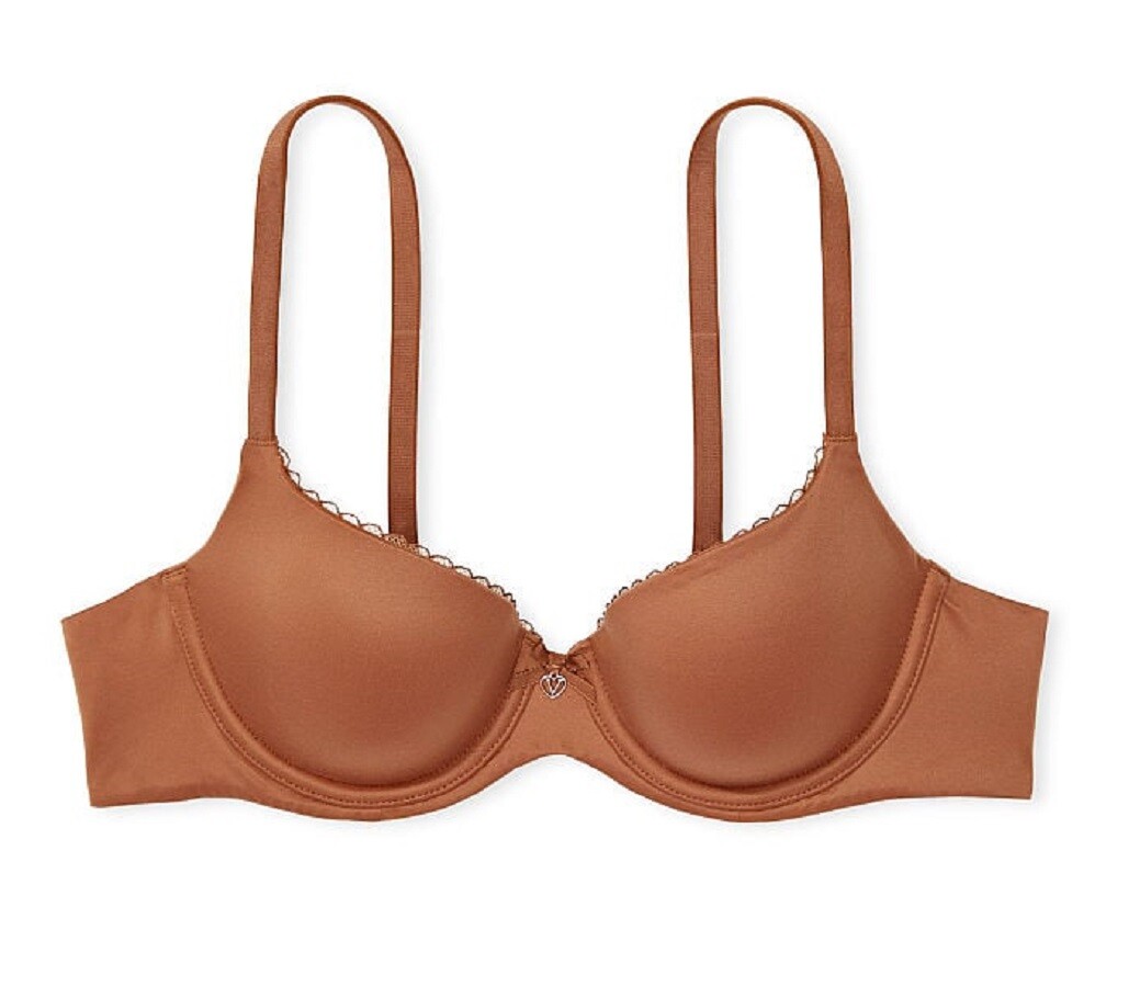 

Бюстгальтер Victoria's Secret Body By Victoria Smooth Lightly Lined Demi, бежевый
