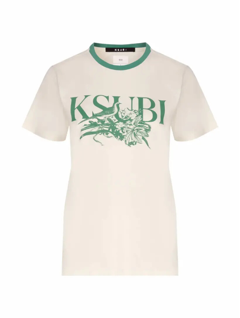 

Хлопковая футболка с логотипом Ksubi