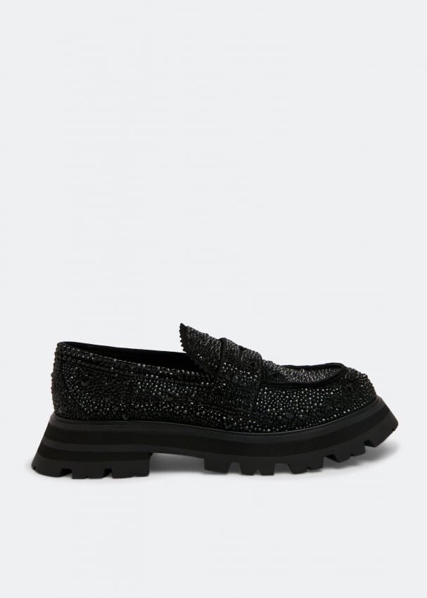 

Лоферы ALEXANDER MCQUEEN Wander loafers, черный