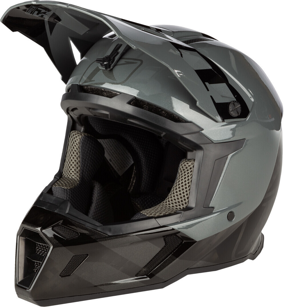 

Klim F5 Koroyd Ascent Carbon Шлем мотокросса, черный/серый
