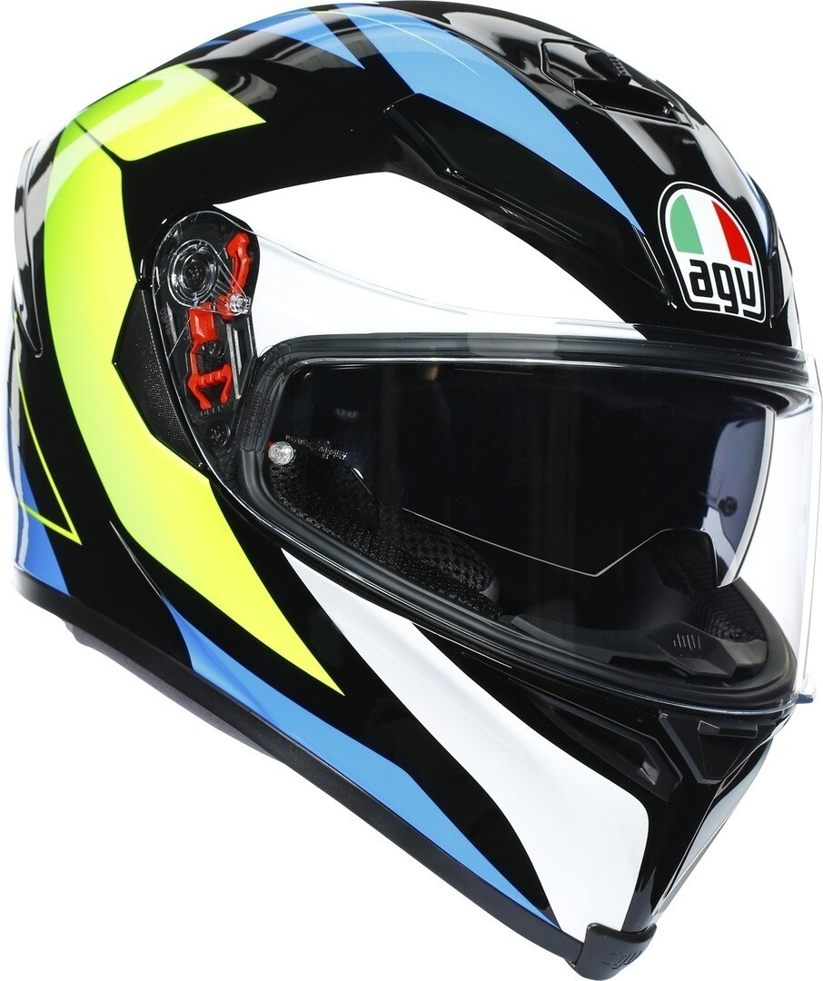 

AGV K-5 S Core Шлем, черный/желтый