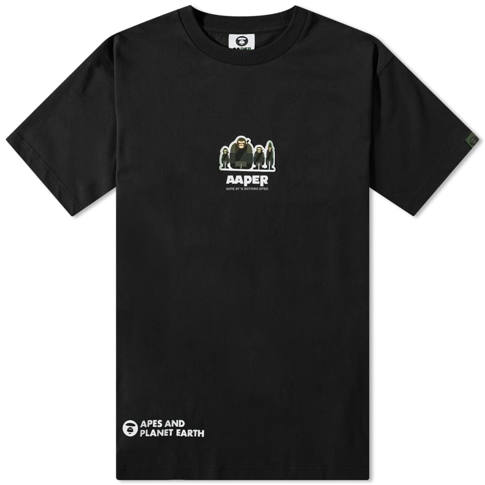 

Футболка AAPE Aaper Basic One Point Tee