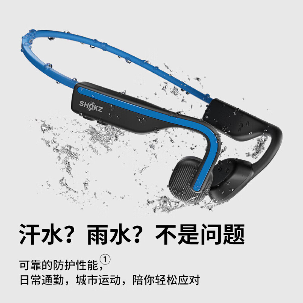 

Bluetooth-гарнитура Shokz OpenMove для бега, синий