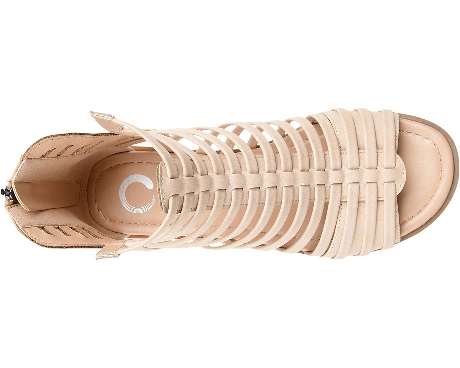 

Сандалии Comfort Foam Delilah Sandal Journee Collection, обнаженная