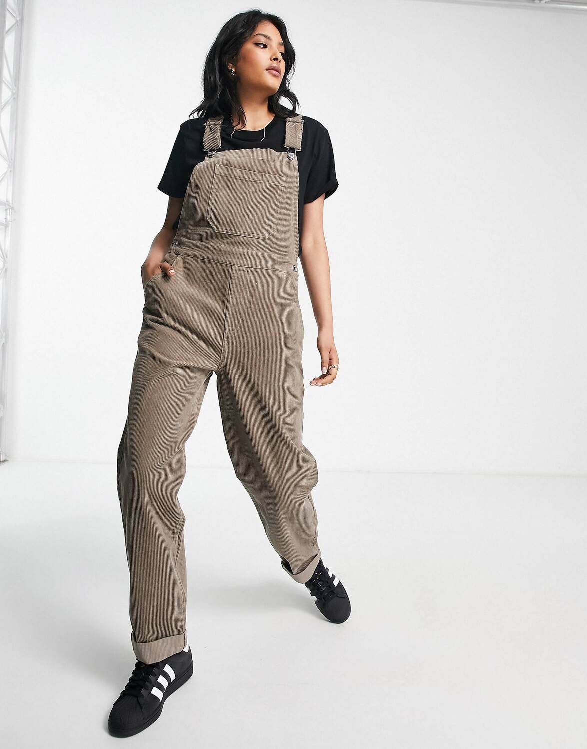 

Светло-коричневый вельветовый комбинезон ASOS DESIGN original
