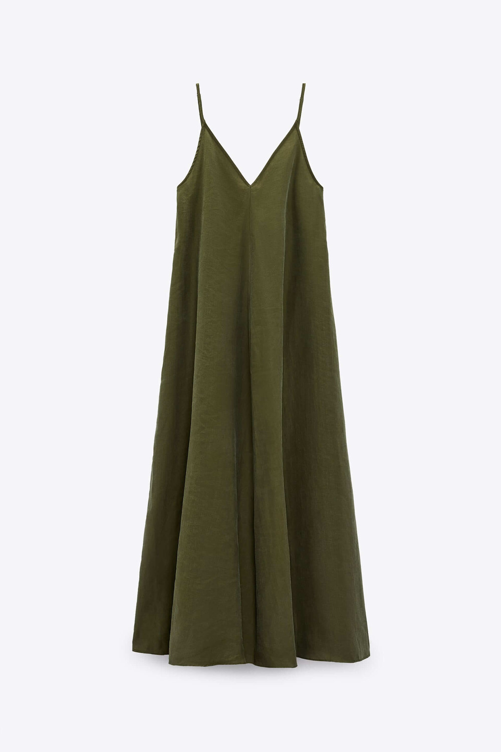 

Платье Zara Voluminous, зеленый
