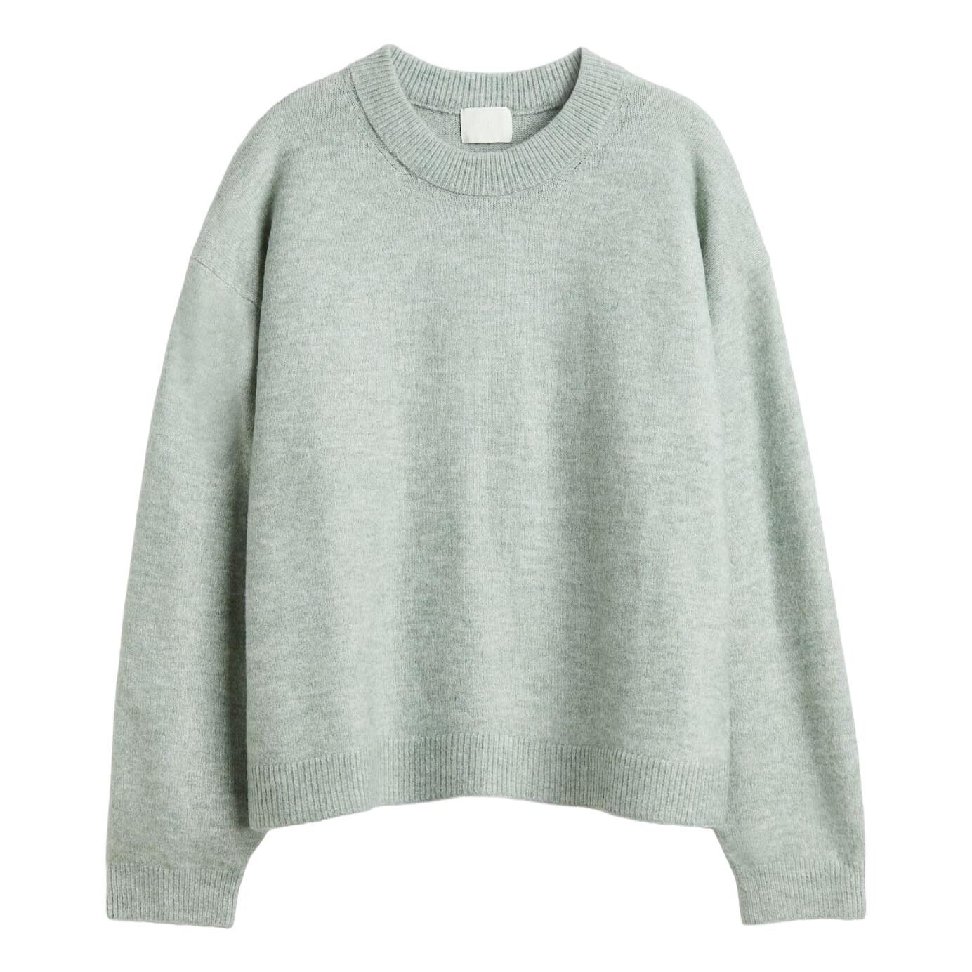 

Джемпер H&M Beaded, светло-зеленый