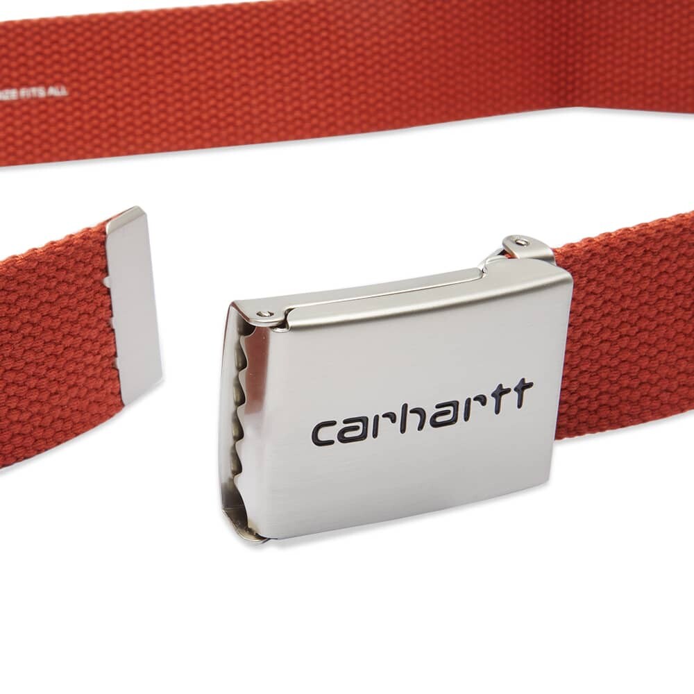 

Ремень Carhartt WIP Chrome Clip Belt