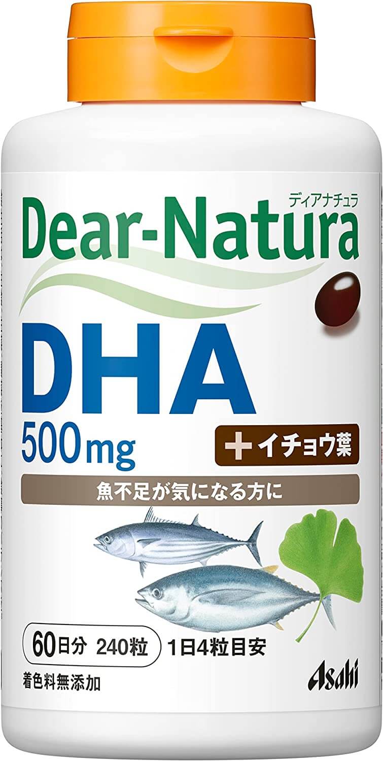 Dear Natura DHA с листьями гинкго, 240 таблеток