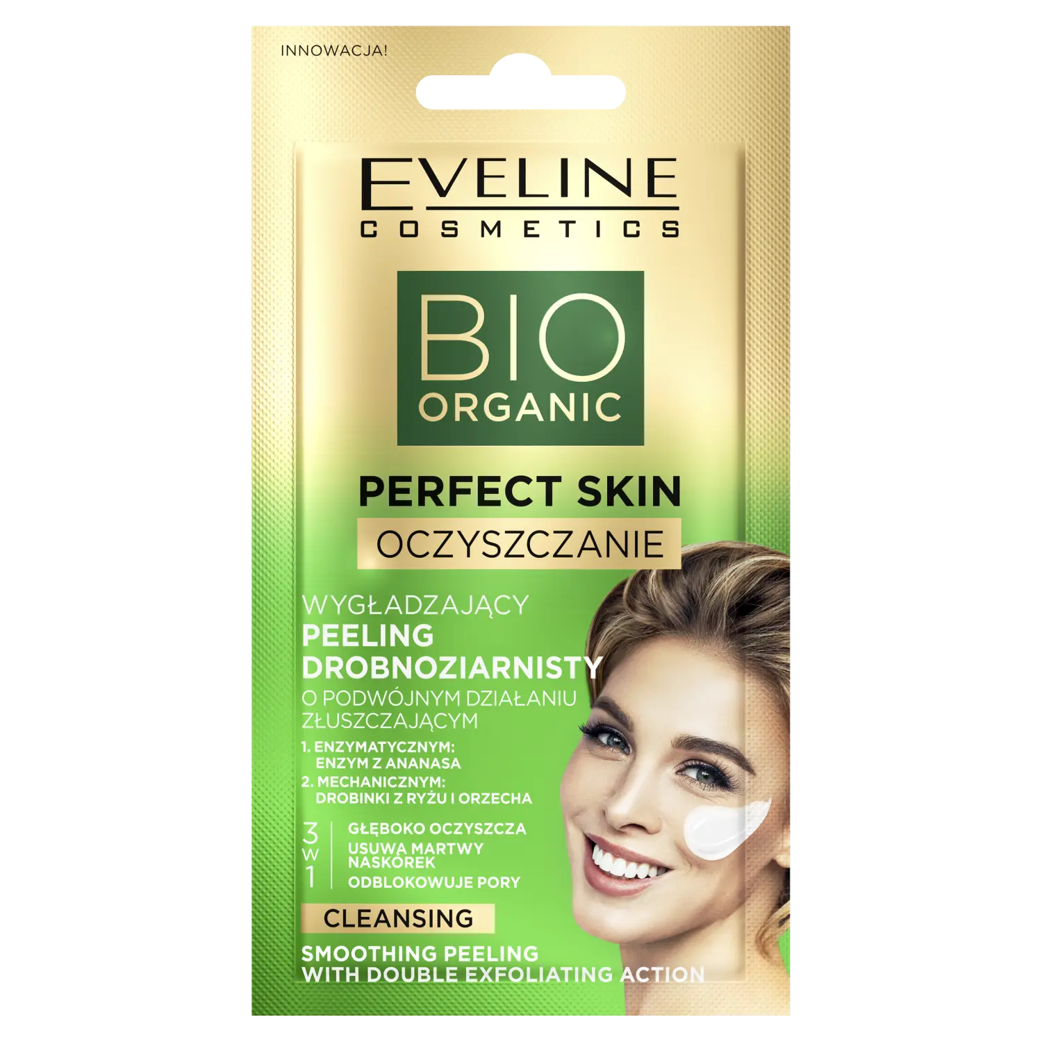 

Eveline Cosmetics Perfect Skin мелкозернистый скраб для лица, 8 мл