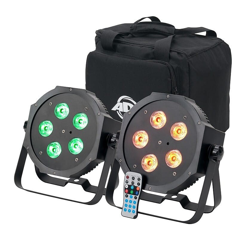 

Adj Mega 64 Hex Pak 2 Mega 64 Hex, A Bag, Ir American DJ