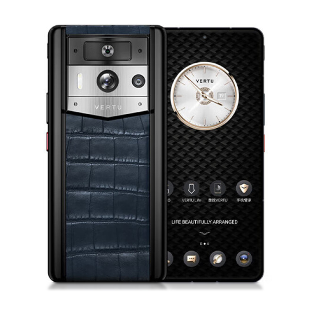 Смартфон Vertu Metavertu 2 Alligator, 12 ГБ/512 ГБ, 2 Nano-SIM,  черный/синий/серебристый