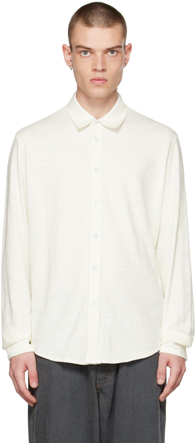 

Рубашка Off-White с расклешенным воротником rag & bone