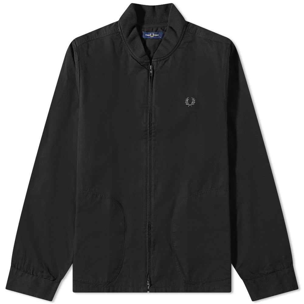 

красный - Верхняя рубашка-бомбер Perry Zip Through Fred Perry Authentic