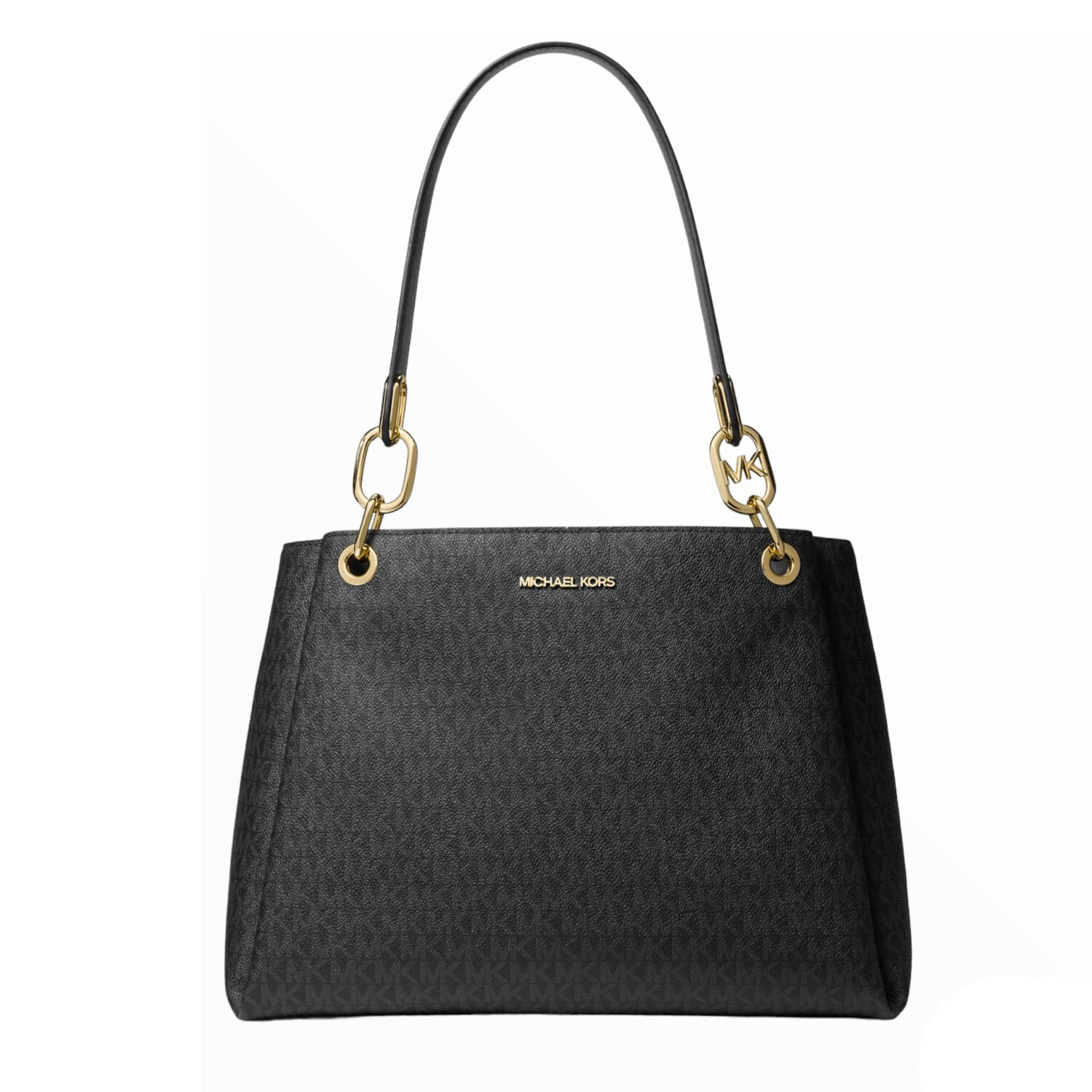

Сумка Michael Michael Kors Trisha Large Logo Shoulder, черный