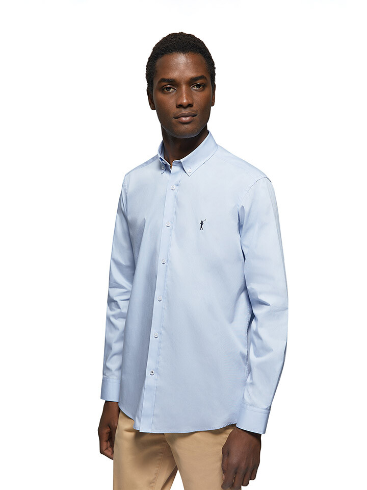 

Рубашка Polo Club Regular fit, светло синий