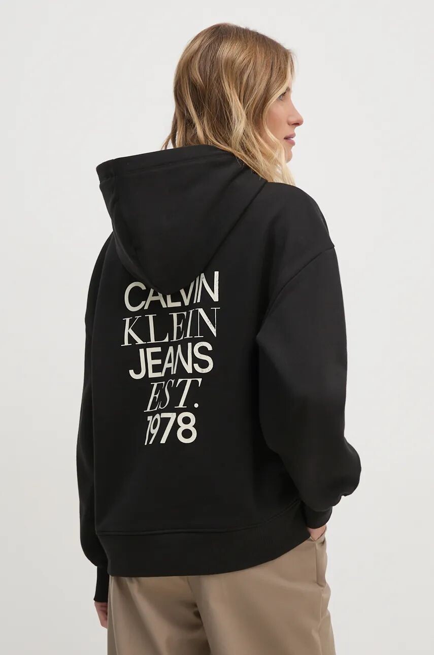 

Толстовка Calvin Klein Jeans, черный