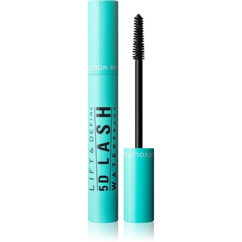 

Водостойкая тушь Makeup Revolution 5D Lash, удлиняющая и увеличивающая объем, оттенок Черный 14 мл