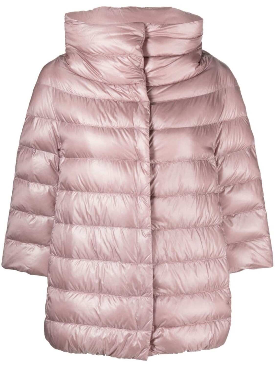 

Herno Aminita down cape jacket, розовый