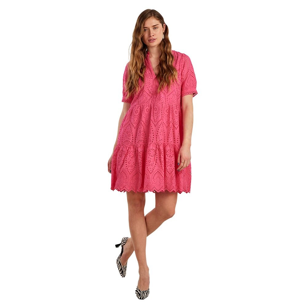 

Короткое платье Yas Holi Short Sleeve, розовый