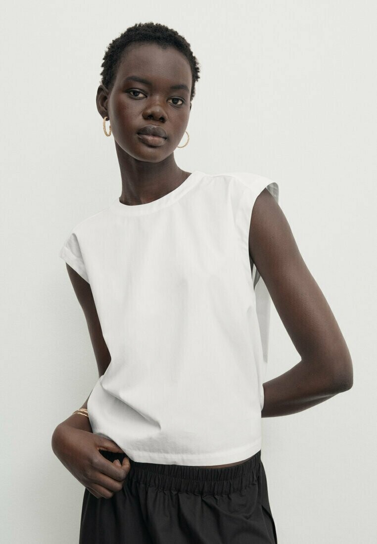 

Блуза Massimo Dutti, белый