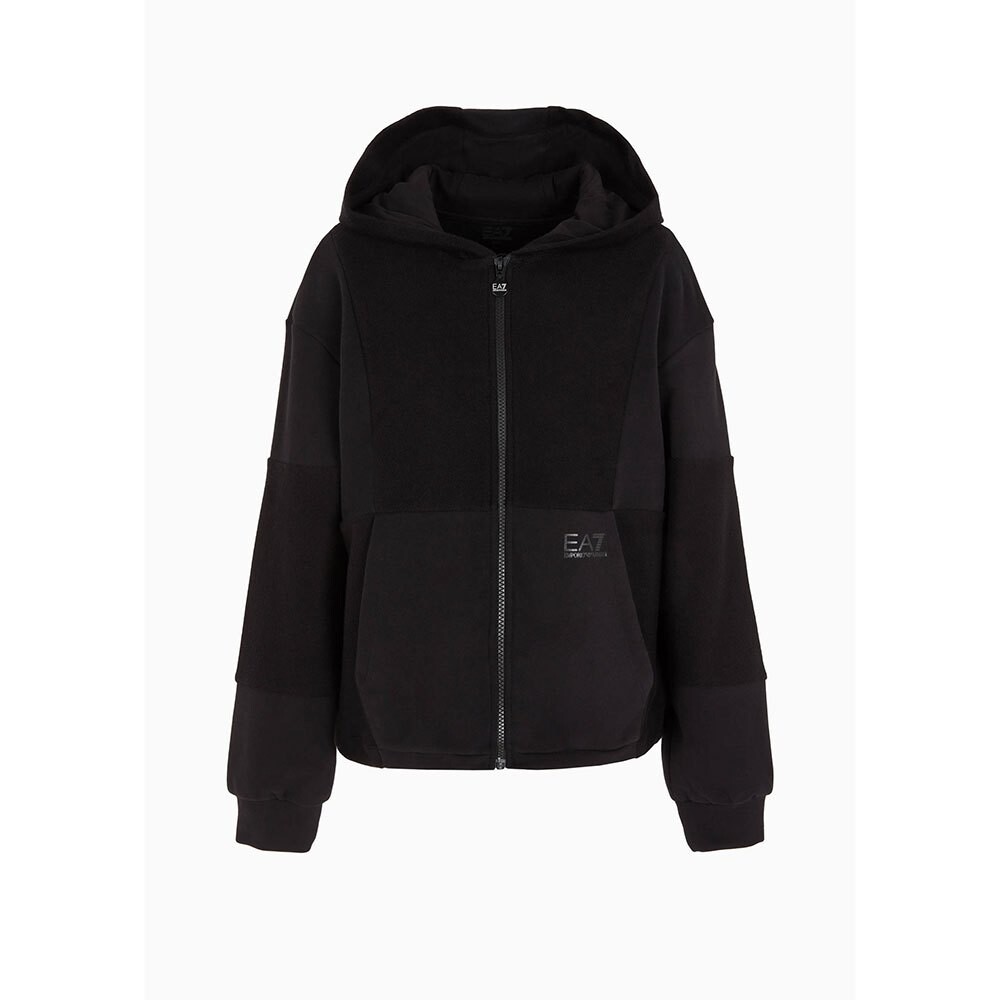 

Толстовка EA7 6Rtm12 Full Zip, черный