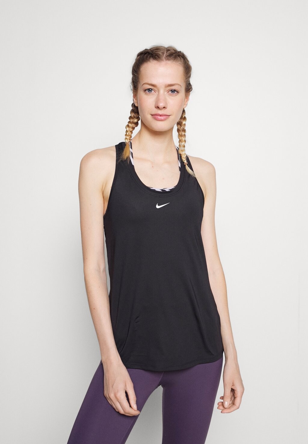 

Топ Nike, черно-белый