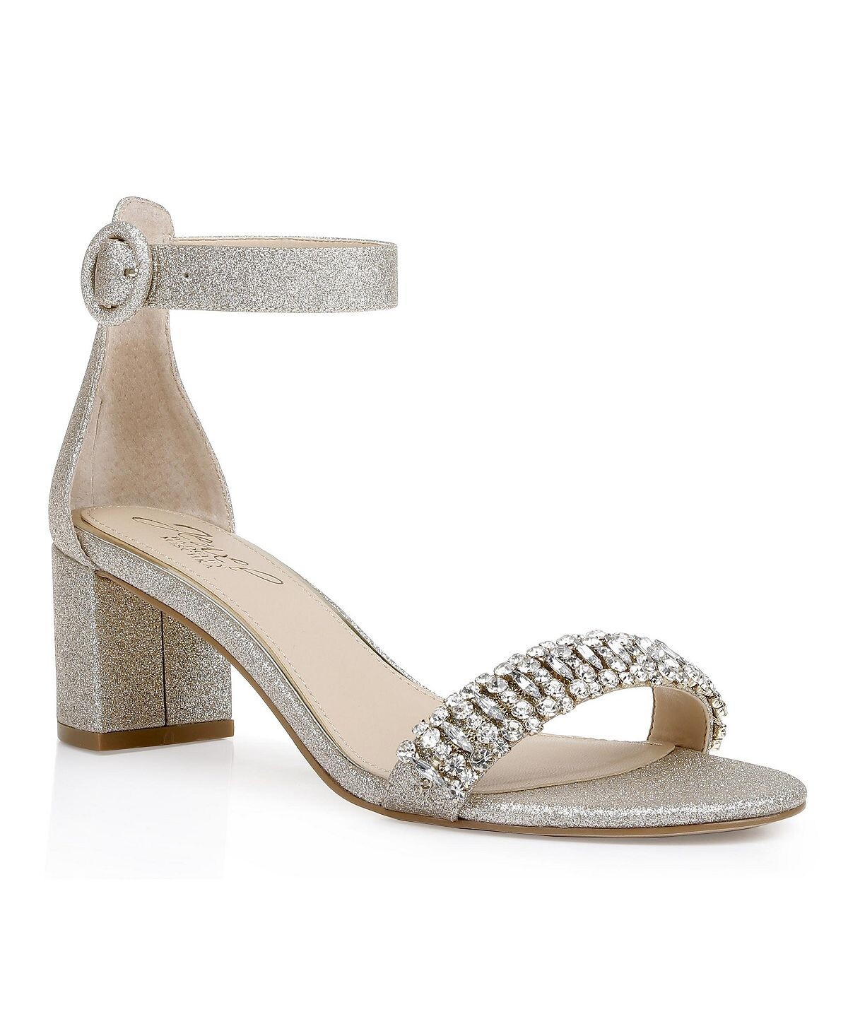 

Женские вечерние сандалии James Jewel Badgley Mischka, золотой