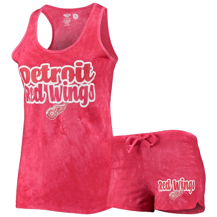 

Пижамный комплект Concepts Sport Detroit Red Wings, красный