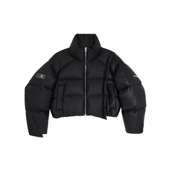 

Куртка detailreiche daunenjacke 900 black 900 black Maison Margiela, черный