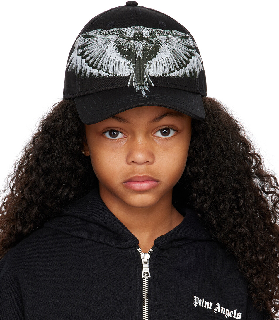 

Детская бейсболка Black Wings Icon Marcelo Burlon County of Milan