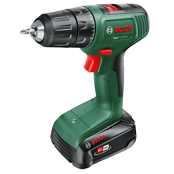 

Аккумуляторная дрель-шуруповерт BOSCH Easy Drill 18V-40 06039D8004, зеленый