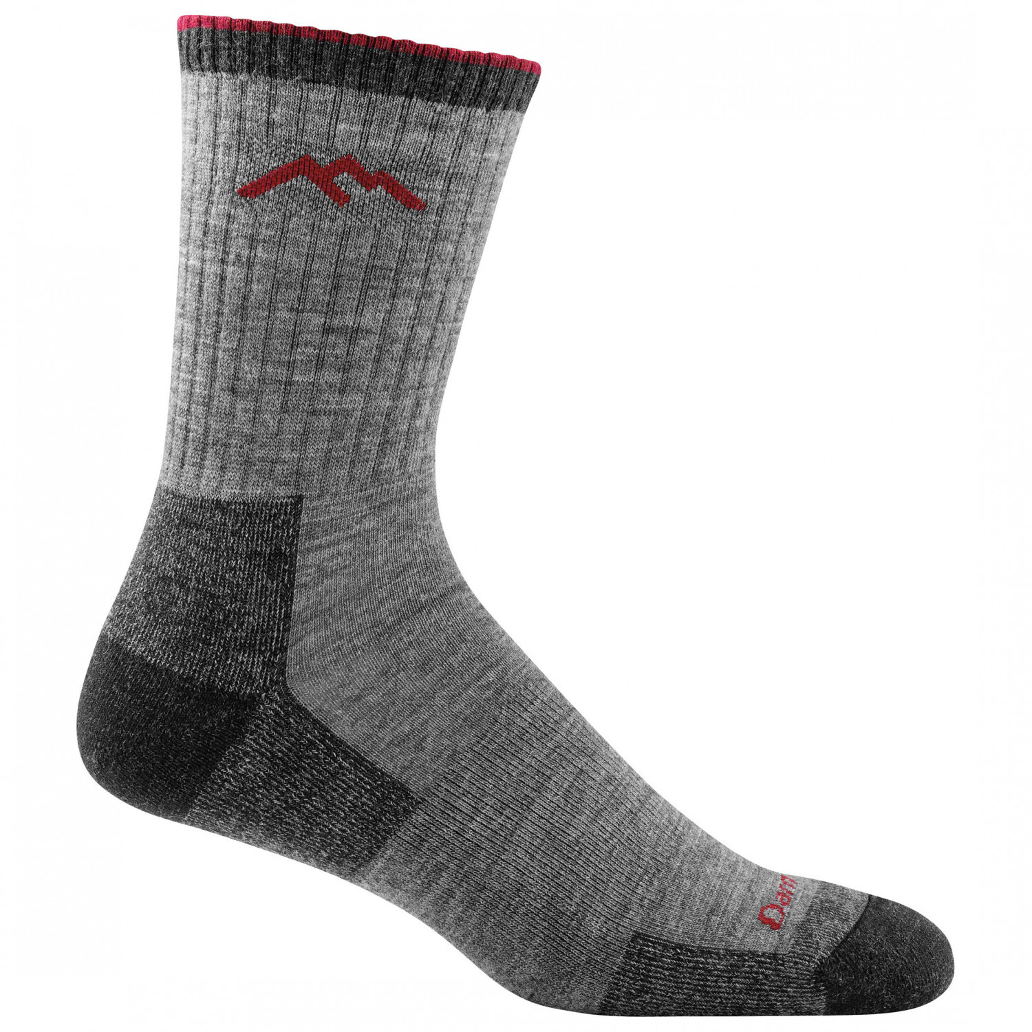 

Походные носки Darn Tough Hiker Micro Crew Midweight With Cushion, цвет Charcoal