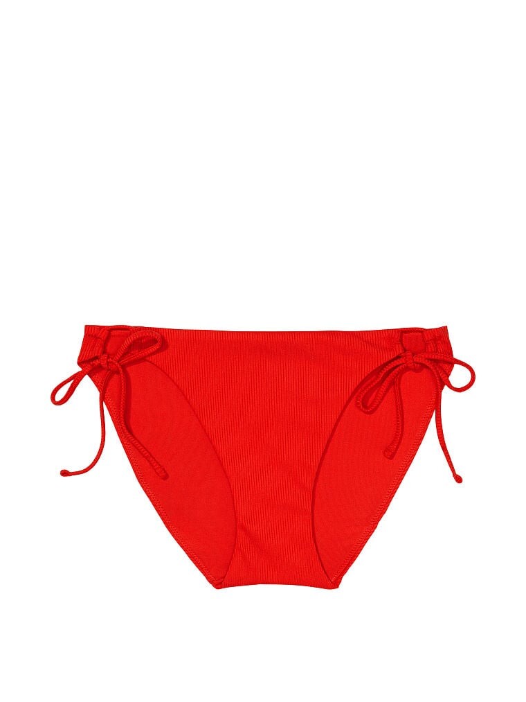 

Плавки бикини Victoria's Secret Swim Mix-and-Match Side-Tie, красный