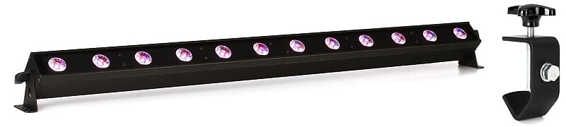 

ADJ UB 12H 1-метровая 12-светодиодная линейка RGBAW+UV LED с С-образным зажимом ADJ American DJ C-CLAMP=1 UBH120=1
