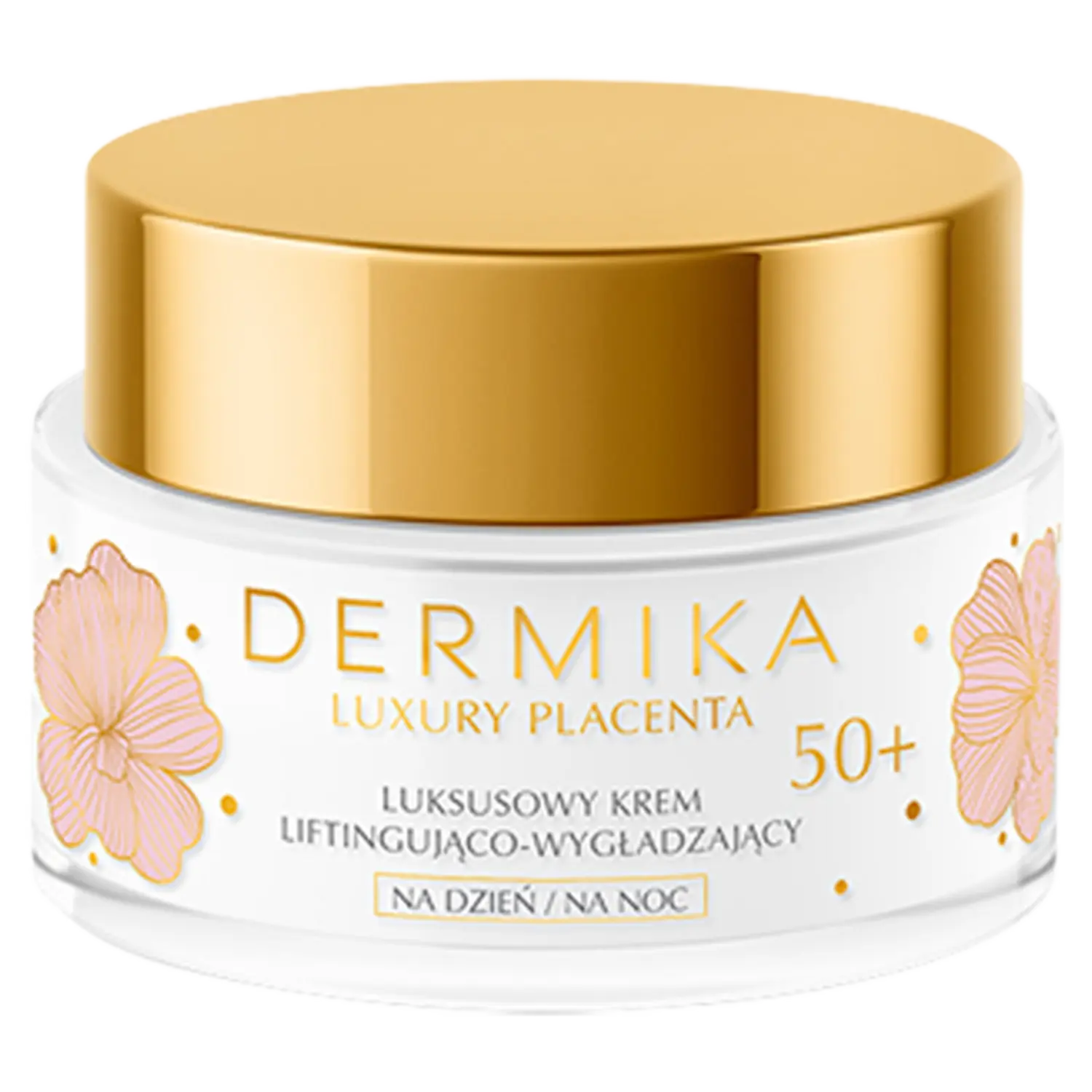 Dermika Luxury Placenta разглаживающий крем для лица 50+, 50 мл