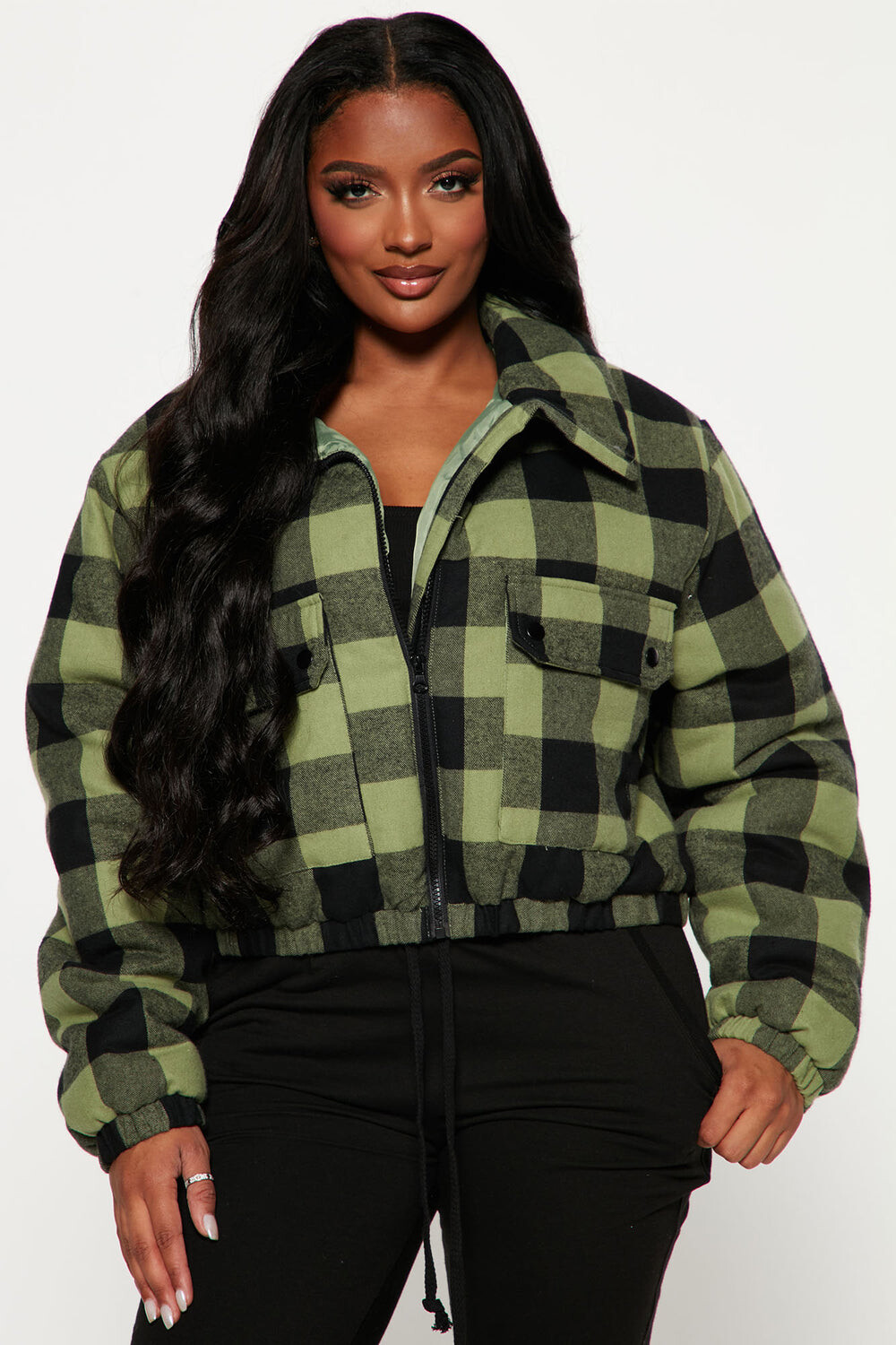 

Куртка Fashion Nova IN22F022, зеленый