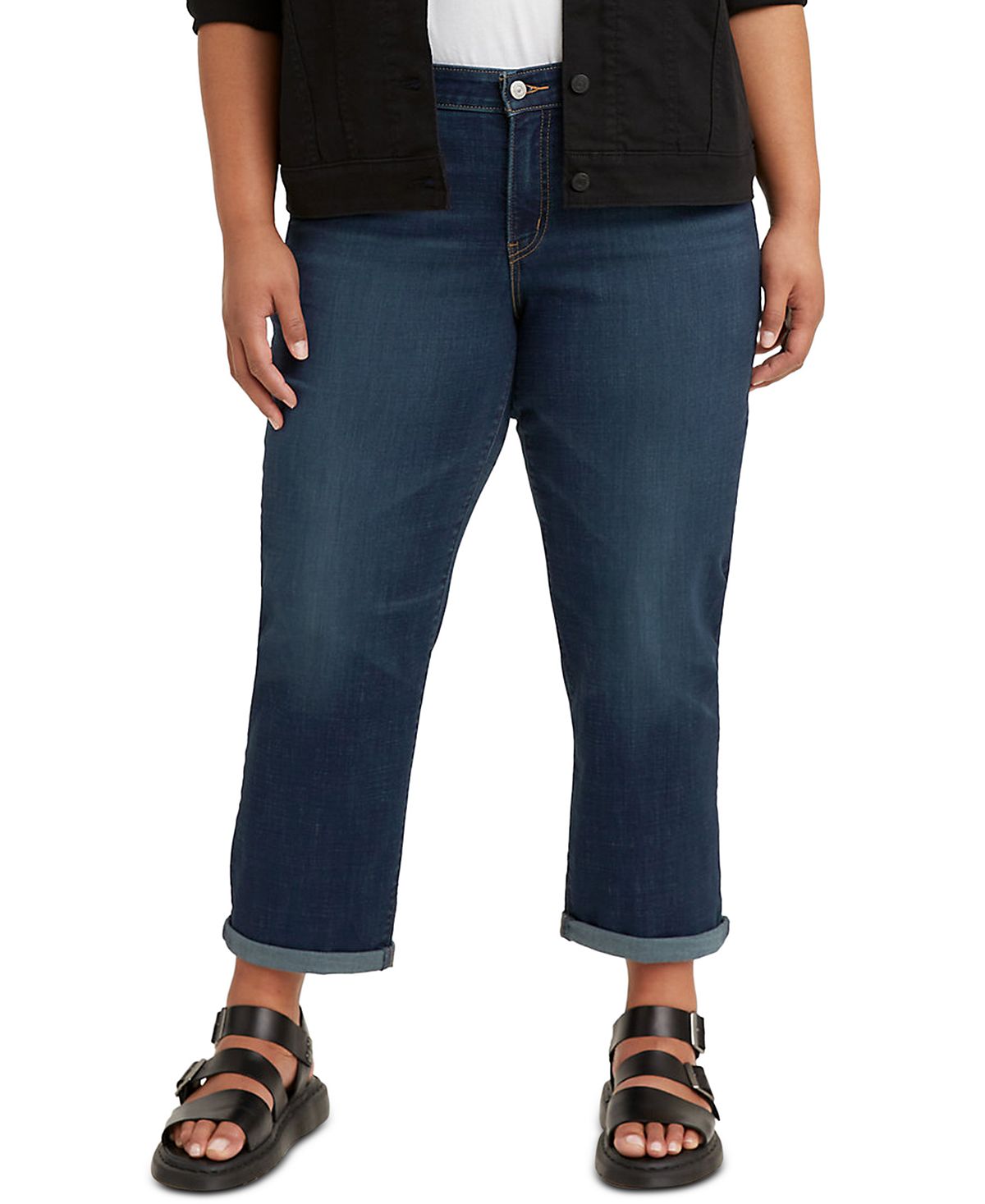 цена Модные джинсы-бойфренды больших размеров Levi's, мульти