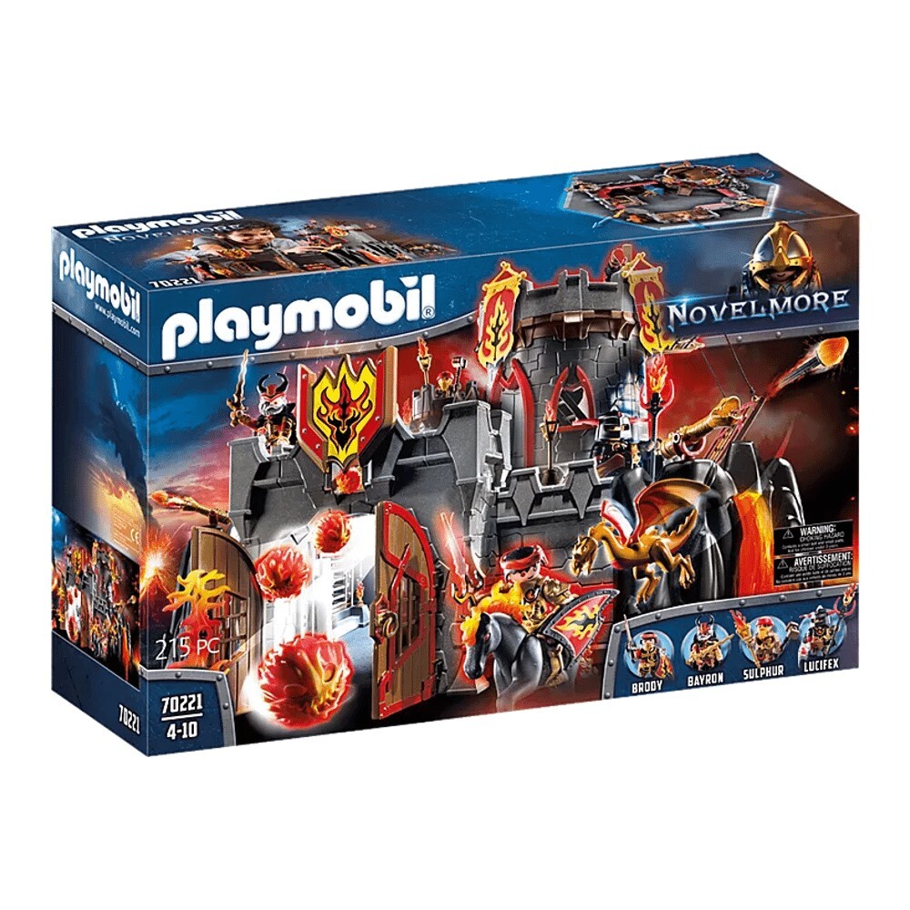 

Конструктор Playmobil 70221 Крепость налетчиков Бернэма
