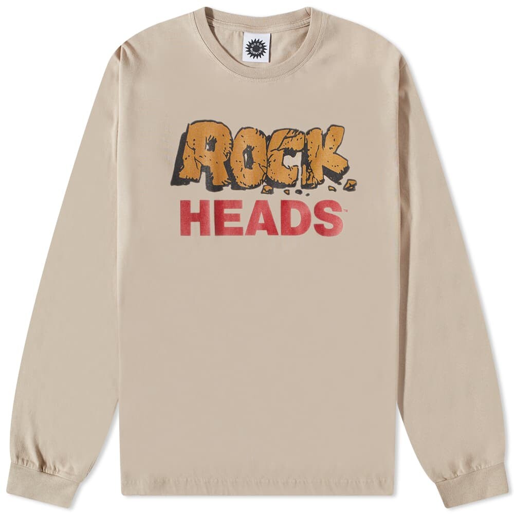 

Футболка Good Morning Tapes X Peter Sutherland Long Sleeve Rock Heads, Серый
