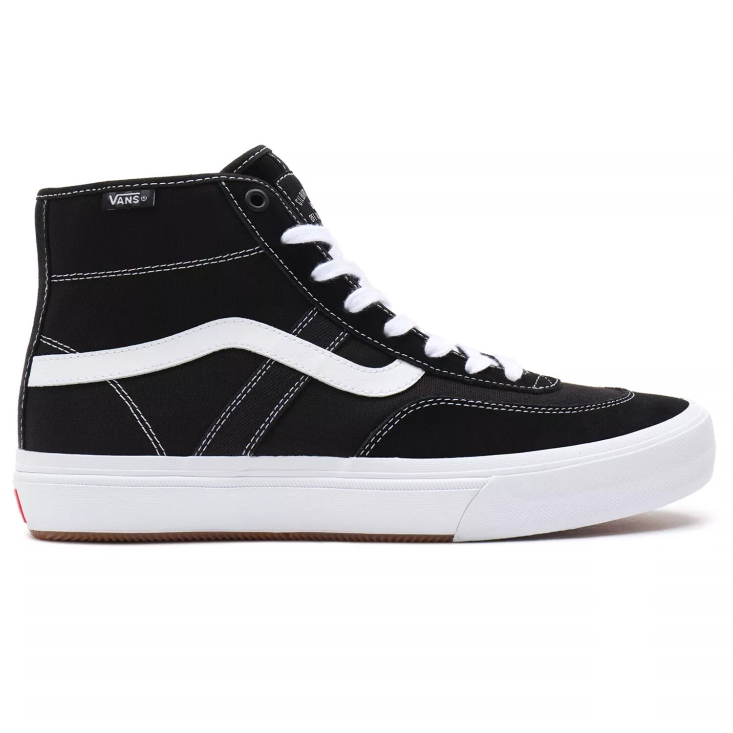 

Высокие туфли Vans Crockett, черный
