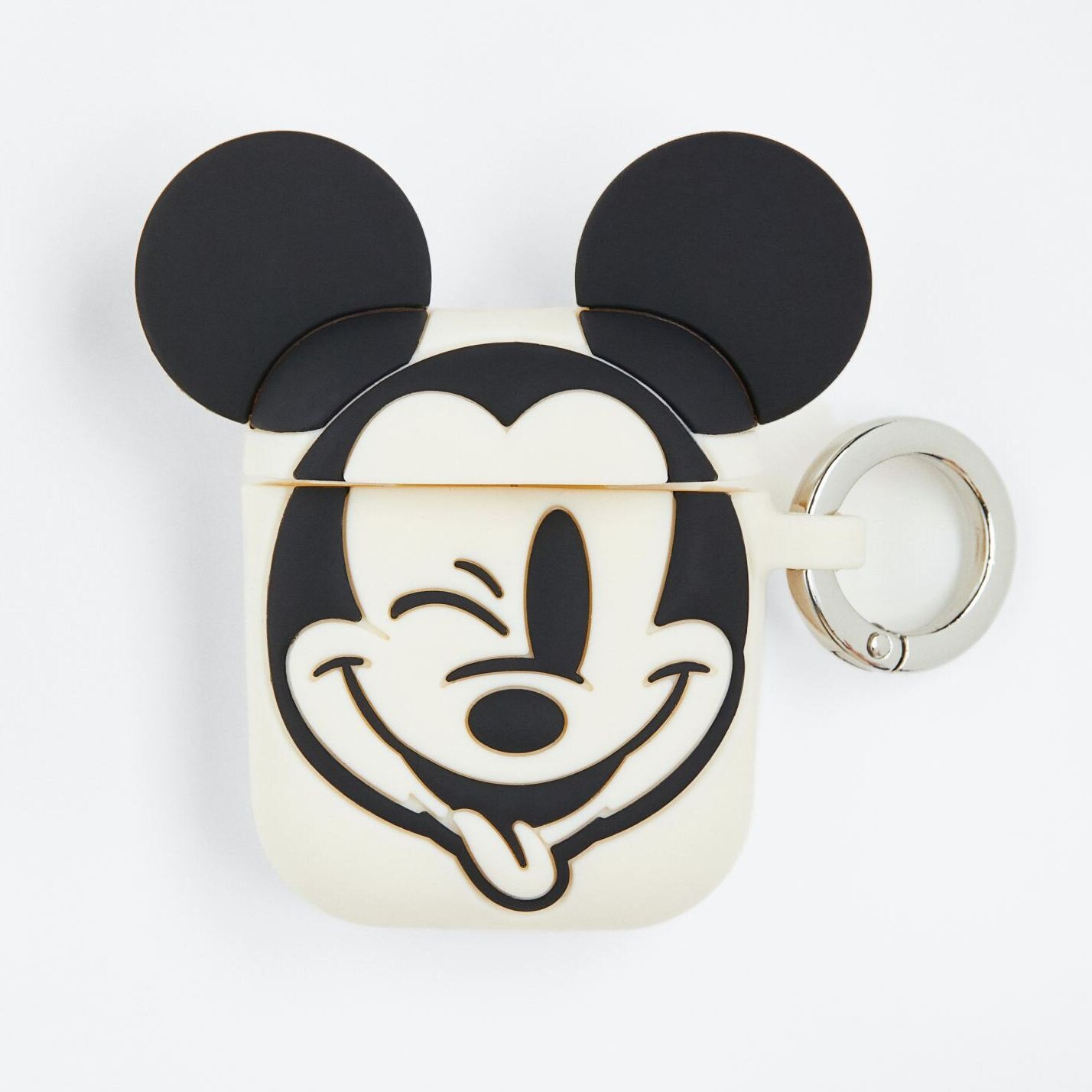 

Силиконовый чехол для наушников H&M Mickey Mouse AirPods, кремовый