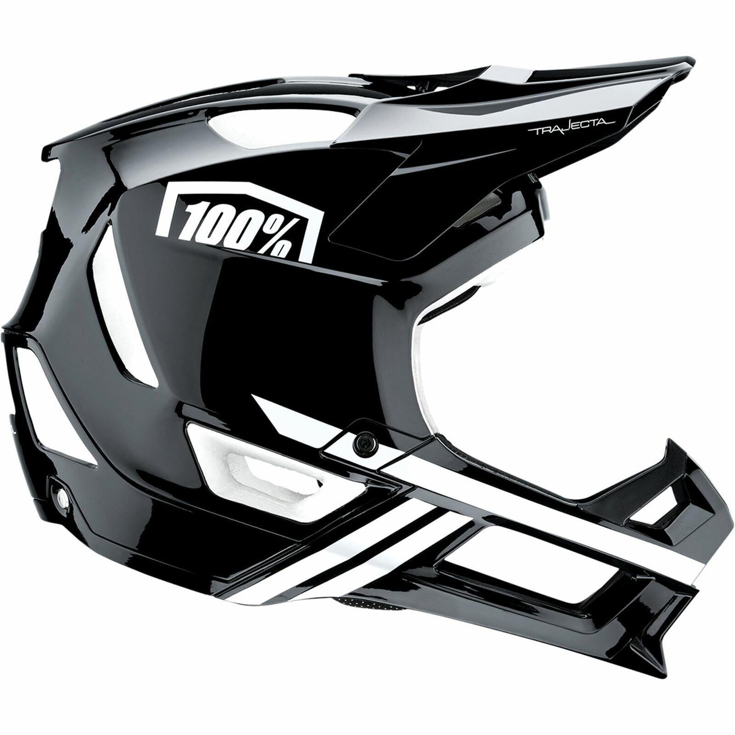 

Шлем Trajecta с Fidlock - черный/белый 100%, черный / черный / белый