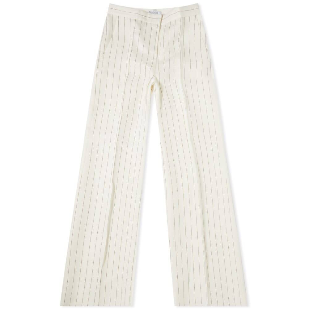 

Брюки Max Mara Popoli Pinstripe Trouser